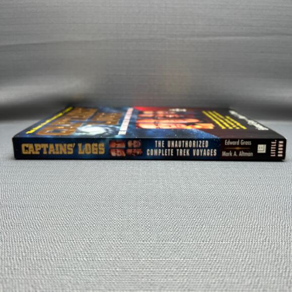 Star Trek Captains' Logs Book by Edward Gross and Mark A. Altman 1995 - Picture 3 of 8
